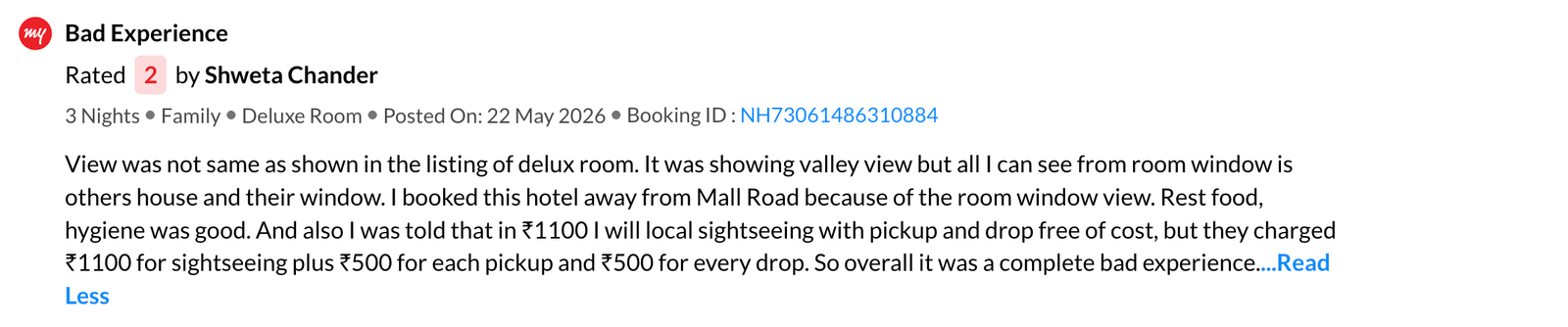 5 Star Google Review